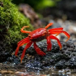 Tomato Vampire Crab Tomato Vampire Crab (Geosesarma sp. Tomato)