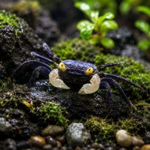 White-handed Vampire Crab (Geosesarma pontianak)