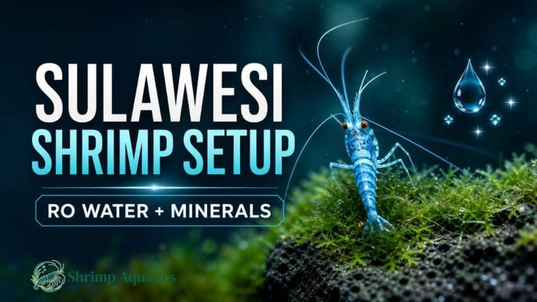 Essential Sulawesi Shrimp Aquarium Supplies
