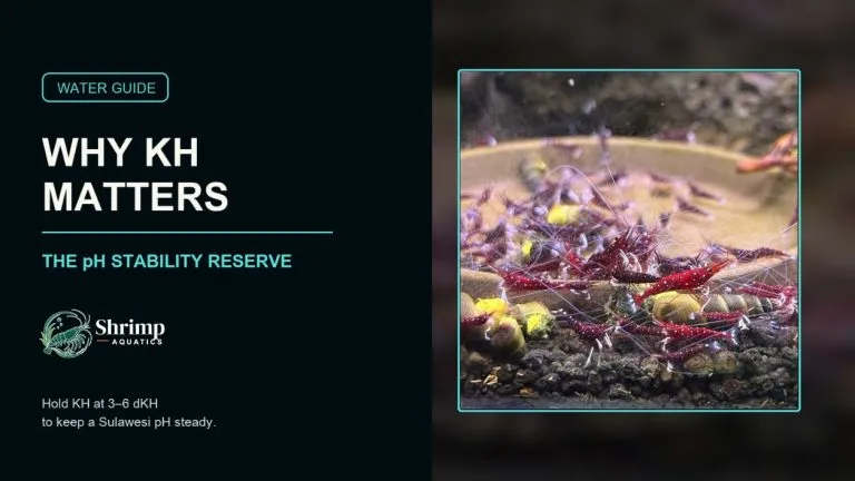 Why KH Matters as Much as pH and GH in a Sulawesi Shrimp Tank