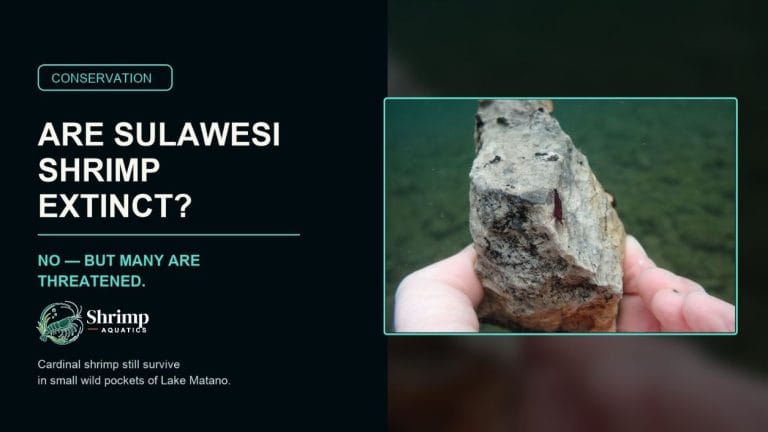 Are Sulawesi Shrimp Extinct in the Wild?