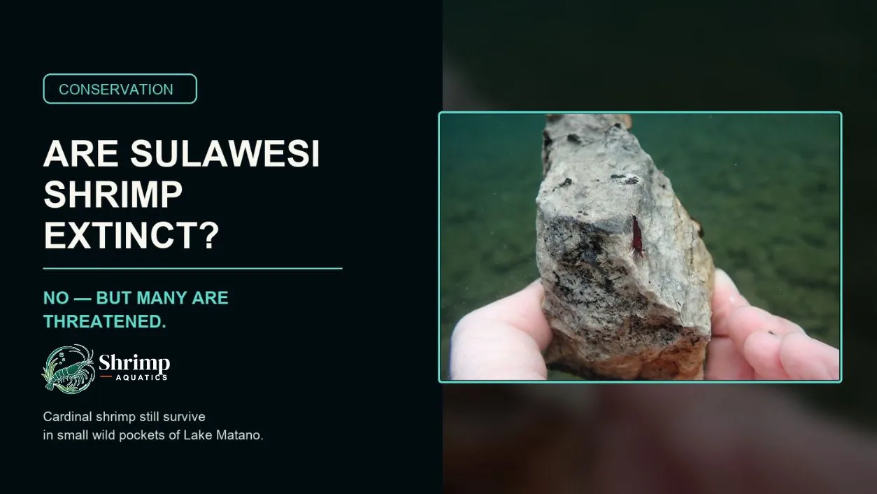 Are Sulawesi Shrimp Extinct in the Wild?
