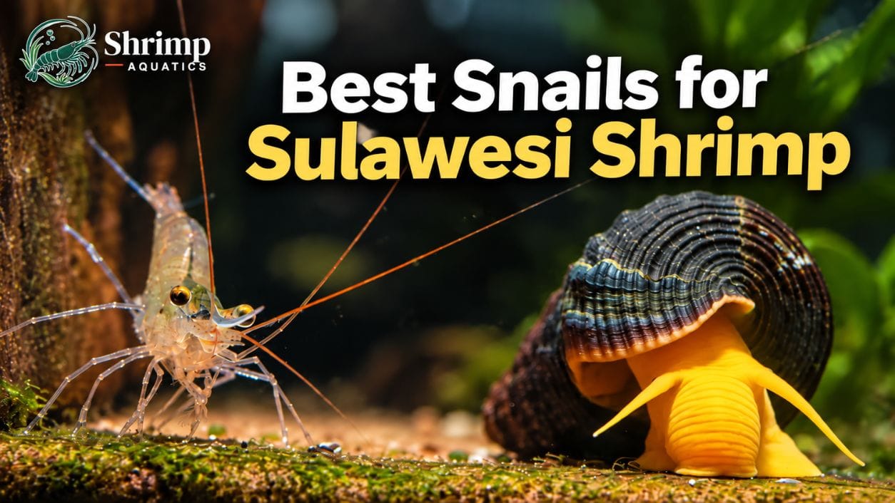 Best Snails for Sulawesi Shrimp