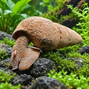 Chocolate Striped Rabbit Snail (Tylomelania sp.)