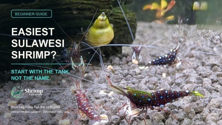 What Is the Easiest Sulawesi Shrimp to Keep?
