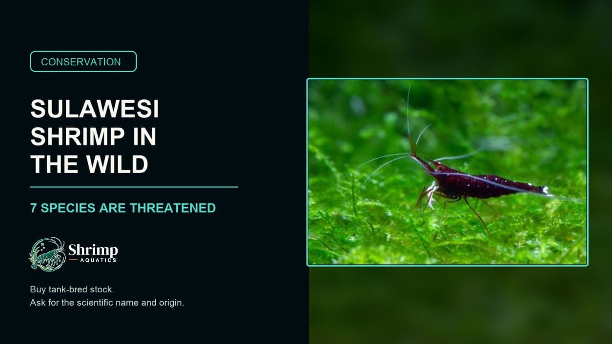 Endangered Sulawesi Shrimp: Which Species Are at Risk in the Wild