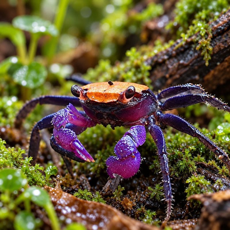 Halloween Vampire Crab (Geosesarma sp.hagen)
