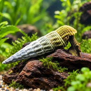 Himalayan Rabbit Snail Himalayan Rabbit Snail (Tylomelania sp.)