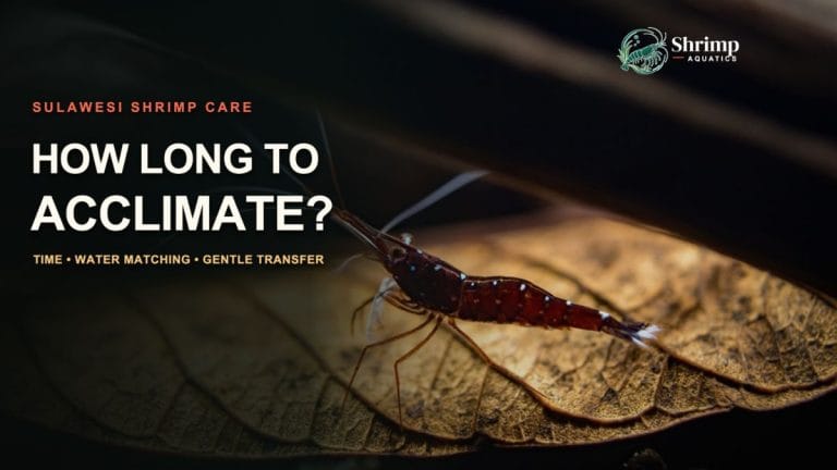 How Long to Acclimate Sulawesi Shrimp