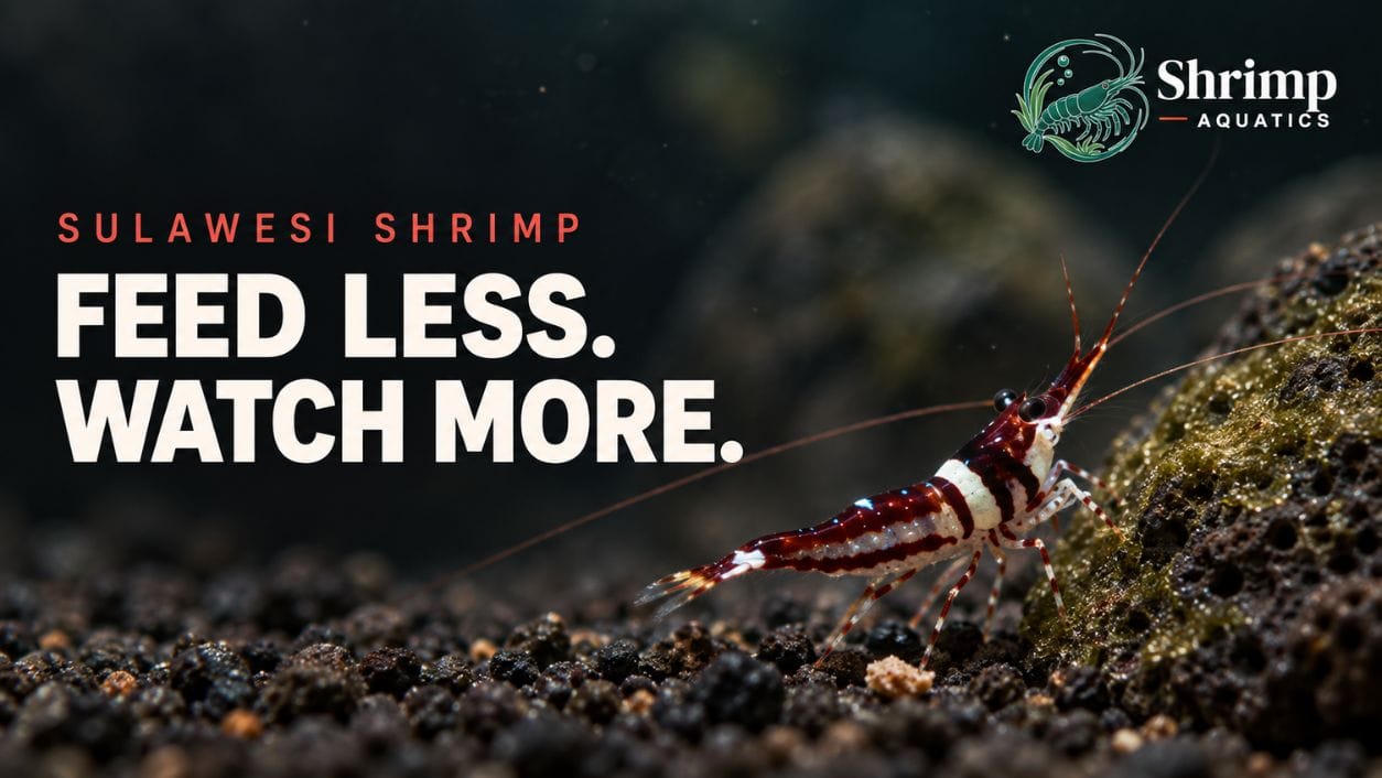 How Much Should You Feed Sulawesi Shrimp?