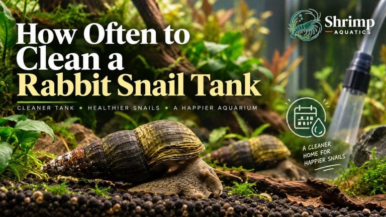 How Often to Clean a Rabbit Snail Tank