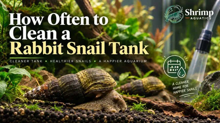 How Often to Clean a Rabbit Snail Tank