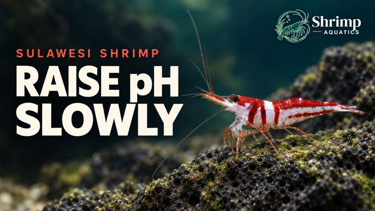 How to Raise pH for Sulawesi Shrimp