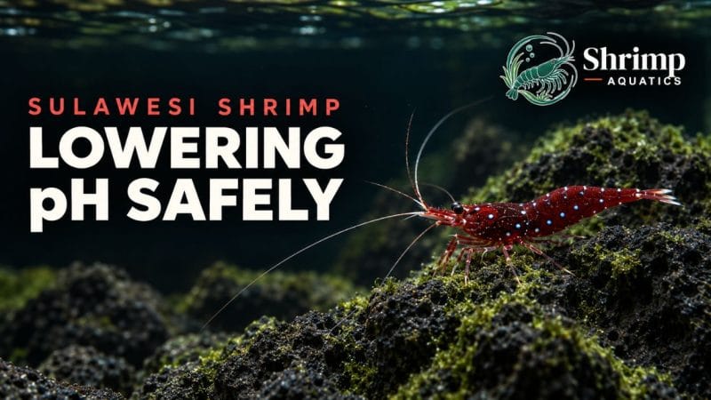 How to Lower pH in a Sulawesi Shrimp Tank