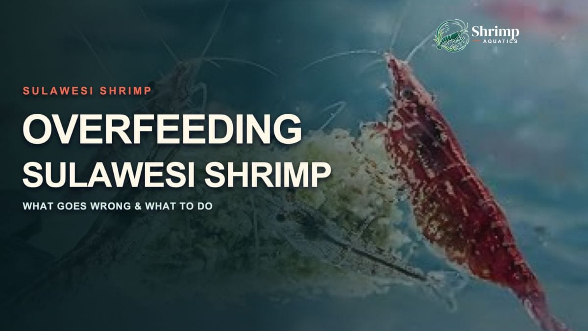 Overfeeding Sulawesi Shrimp: What Goes Wrong and What to Do