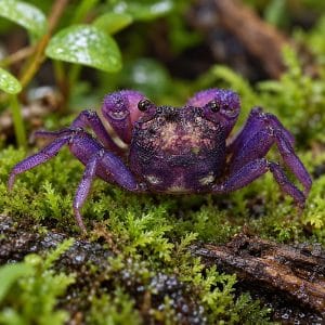 Purple Vampire Crab (Geosesarma sp.dennerle)
