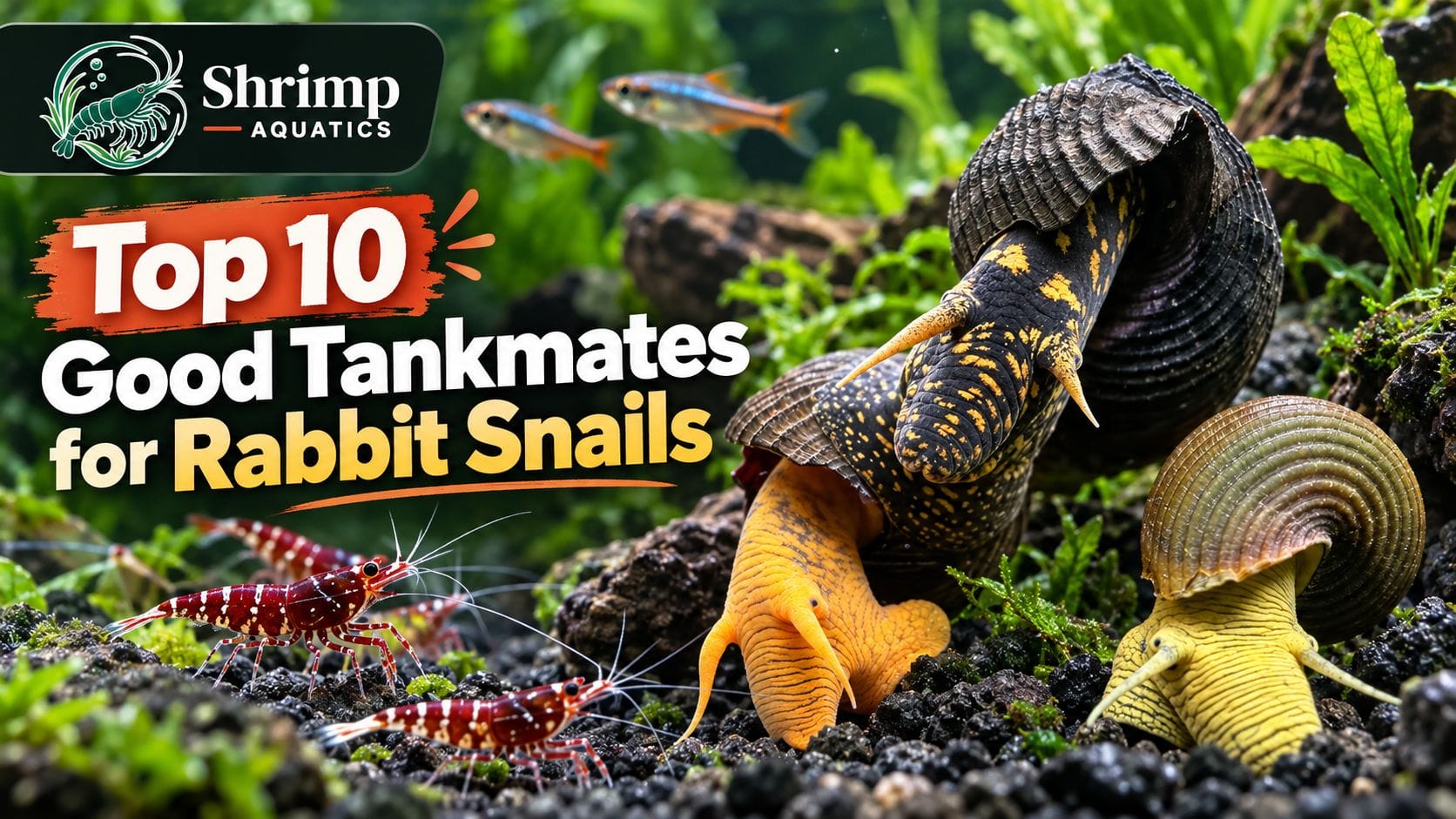 Best Rabbit Snail Tankmates