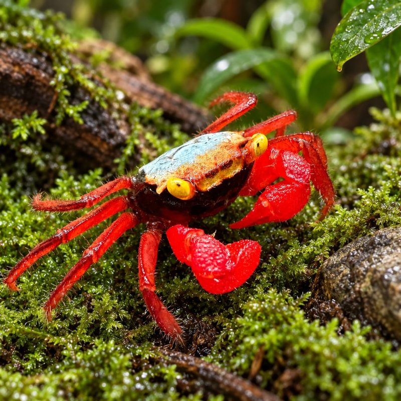 Rainbow Vampire Crab For Sale Rainbow Vampire Crab (Geosesarma rouxi)