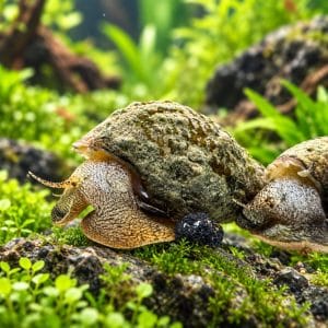 Rigget Rabbit Snail (Tylomelania sp.)