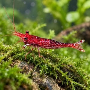 Sulawesi Red Line Blue Dot (Caridina sp. "Red Line Blue Dot")