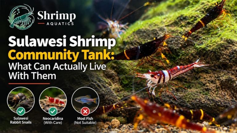 Sulawesi Shrimp Community Tank