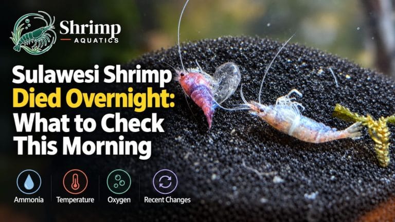 Sulawesi Shrimp Died Overnight: What to Check This Morning