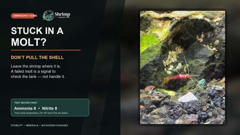 Is It Harmful If Sulawesi Shrimp Do Not Fully Molt?