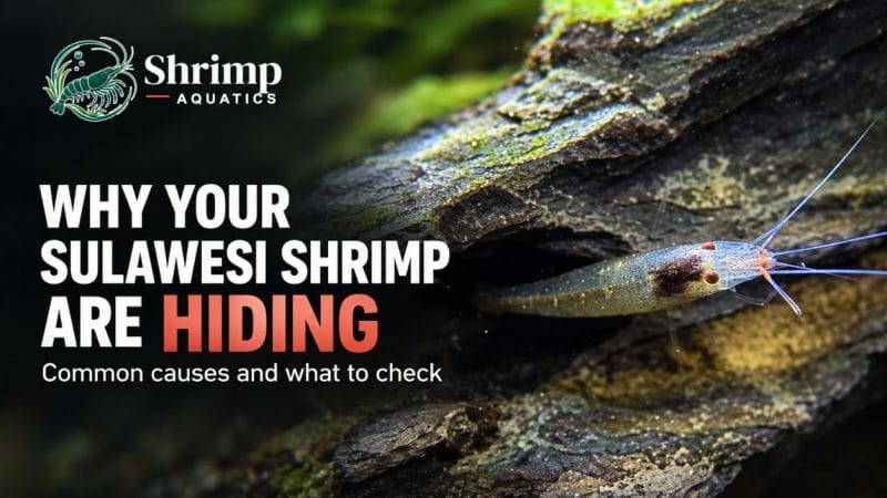 Why Your Sulawesi Shrimp Are Hiding