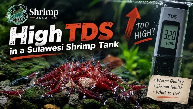 High TDS in a Sulawesi Shrimp Tank