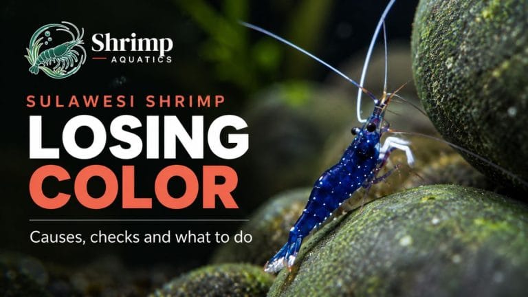 Sulawesi Shrimp Losing Color: Causes, Checks and What to Do