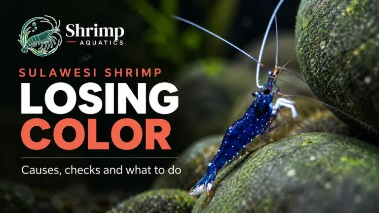 Sulawesi Shrimp Losing Color: Causes, Checks and What to Do