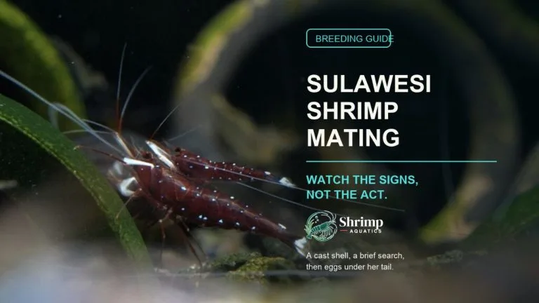 Signs Sulawesi Shrimp Are Mating
