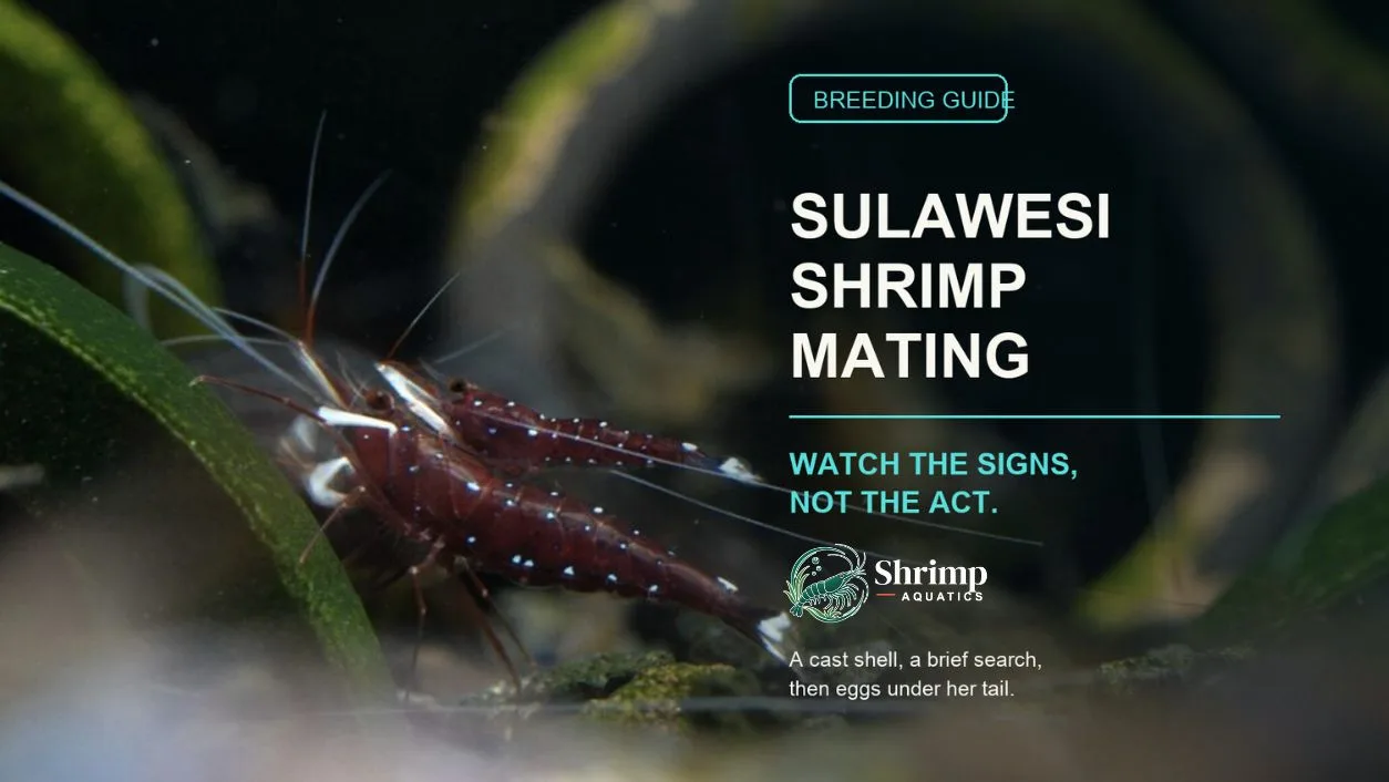 Signs Sulawesi Shrimp Are Mating