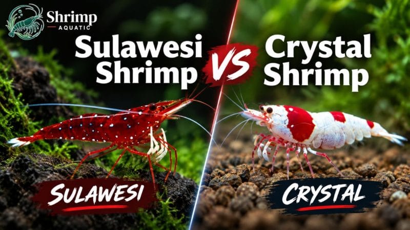 Sulawesi Shrimp vs Crystal Shrimp