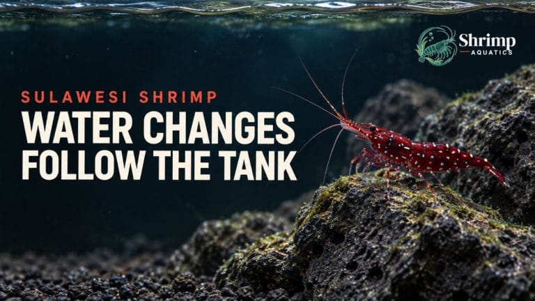 How Often to Change Sulawesi Shrimp Tank Water