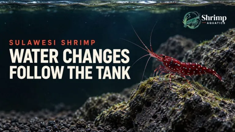 How Often to Change Sulawesi Shrimp Tank Water