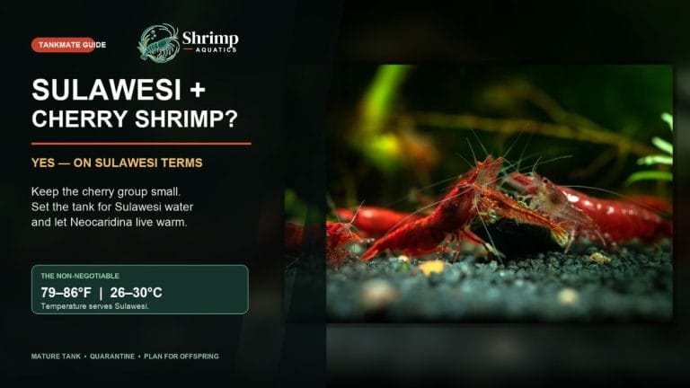 Can Sulawesi Shrimp and Neocaridina Live in the Same Tank?