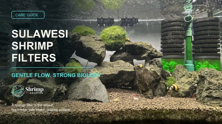What Type of Water Filter Should You Use for Sulawesi Shrimp?