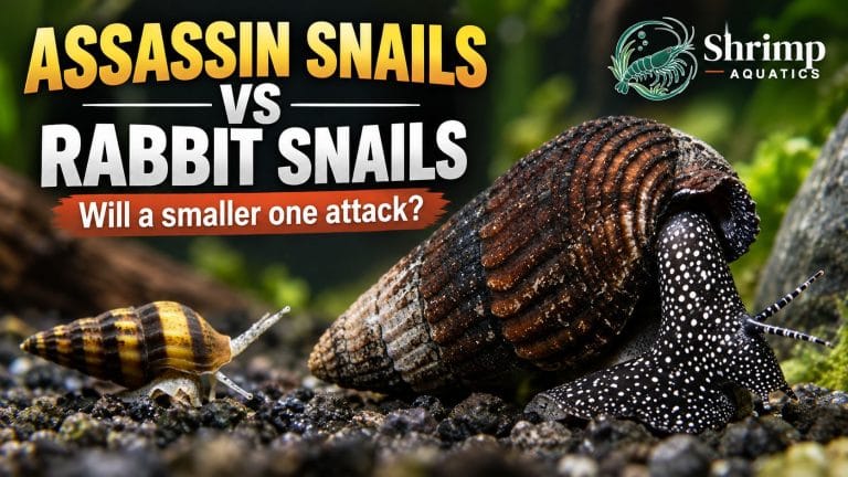 Will Assassin Snails Attack a Much Larger Rabbit Snail?