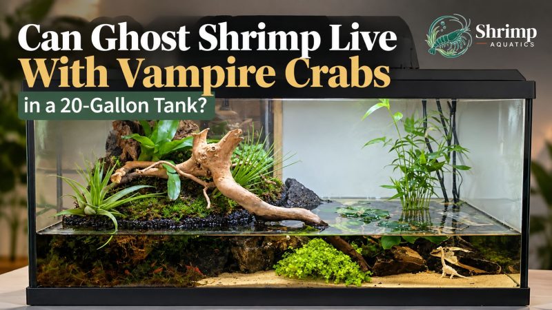 Can Ghost Shrimp Live With Vampire Crabs in a 20-Gallon Tank