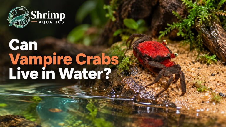 Can Vampire Crabs Live in Water